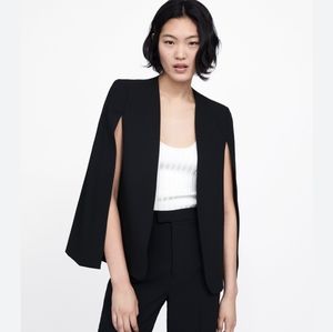Zara cape blazer with side slits